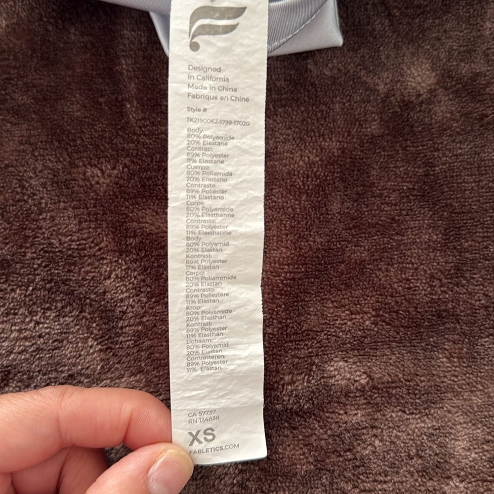 Fabletics Light Blue Tank Top Size XS - Picture 4 of 4